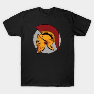 Retro Trojan Helmet T-Shirt